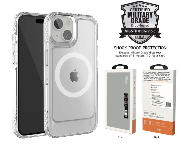 Ugly Rubber U-Model Bumper Case with MagSafe for iPhone 15 | Case | Ugly Rubber | Frank Mobile