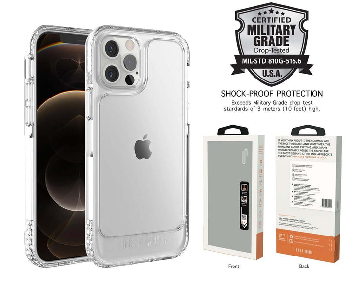Ugly Rubber U-Model Bumper Clear Case for iPhone 12 Pro Max | Case | Ugly Rubber | Frank Mobile