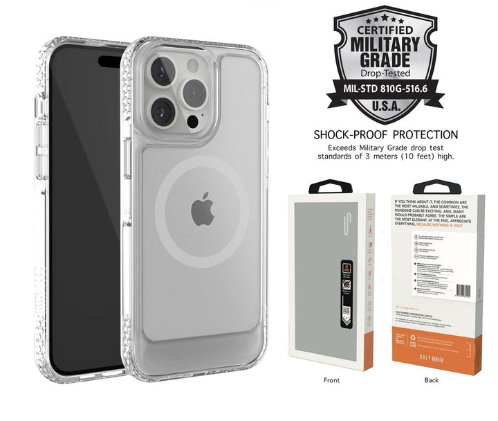 Ugly Rubber U-Model Bumper Case with MagSafe for iPhone 15 Pro | Case | Ugly Rubber | Frank Mobile