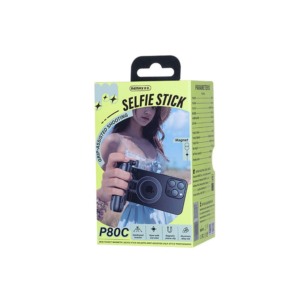 Remax Selfie stick Magnetic P80C | Stand | REMAX | Frank Mobile